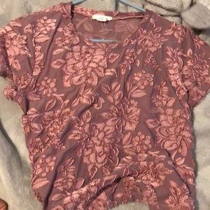 velvet design shirt